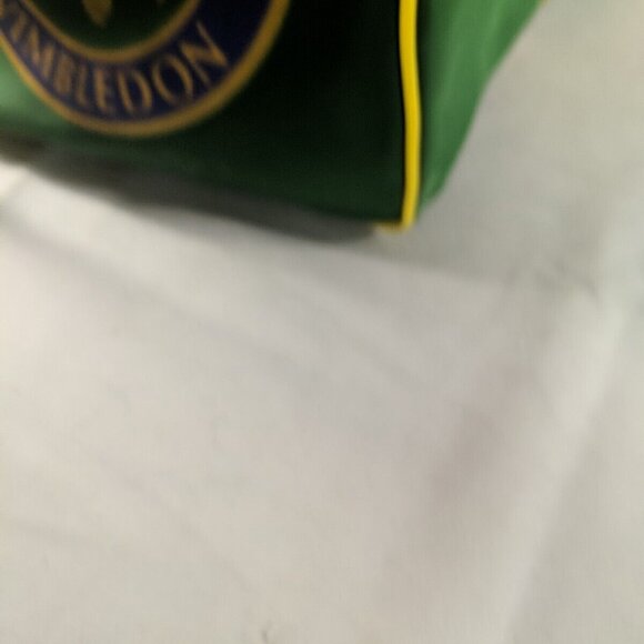 RARE Wimbledon 100th Championships 100 Years 1977 Vintage Green Gym Duffle Bag - Picture 15 of 16